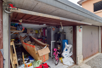 BISUSCHIO, TRILOCALE RISTRUTTURATO AL PIANO TERRA CON BOX-18