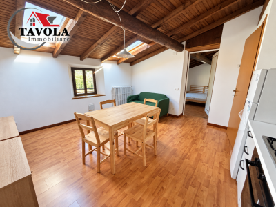 BRENTA, BILOCALE MANSARDATO CON TERRAZZINO COPERTO