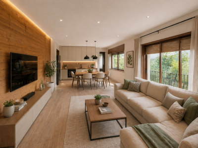 CUASSO AL MONTE, VILLA SINGOLA CON DEPENDANCE E BOSCO PRIVATO